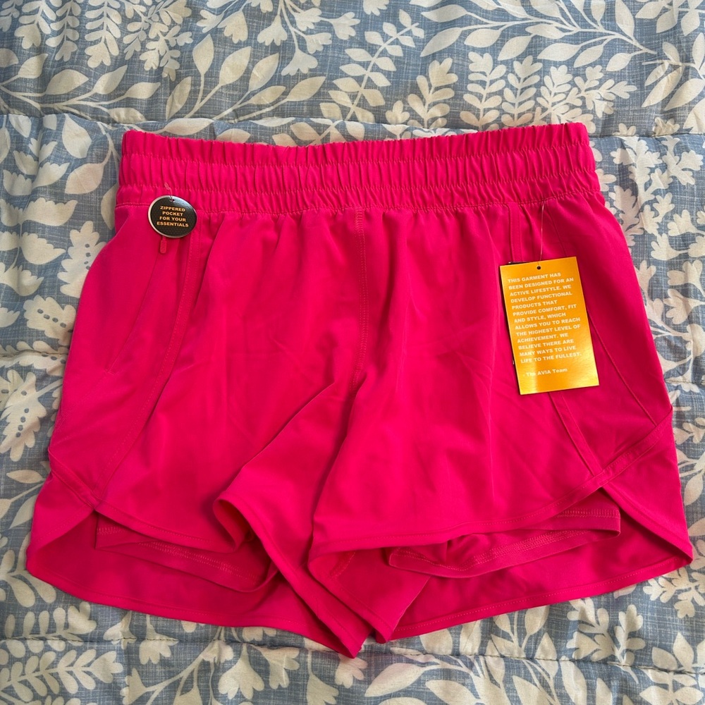 Avia Women's Hot Pink Athletic Shorts